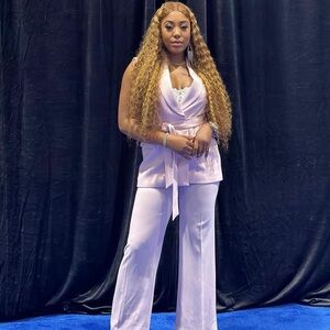 Zara Light Pink Pant Suit